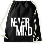 printfashion Nem fontos - Sportzsák, Tornazsák - Fekete (1105253)