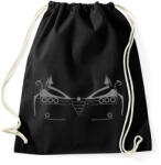 printfashion Alfa Romeo 159 szürke - Sportzsák, Tornazsák - Fekete (13028635)