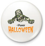 printfashion Happy Halloween - Kitűző, hűtőmágnes - Fehér (3090481)