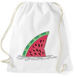 printfashion Dinnye cápa - Sportzsák, Tornazsák - Fehér (11668884)