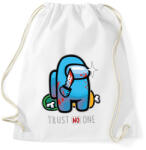 printfashion Among us trust no one - Sportzsák, Tornazsák - Fehér (4129065)