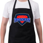 printfashion IRONMAN - Kötény - Fekete (9539316)