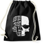 printfashion Ne bízz az élőkben - Sportzsák, Tornazsák - Fekete (5409273)