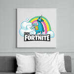 printfashion Fortnite Llama - Vászonkép - Fehér (6638665)