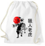 printfashion the hunting tiger - Sportzsák, Tornazsák - Fehér (1951465)