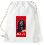 printfashion JESUS - Sportzsák, Tornazsák - Fehér (1582112)