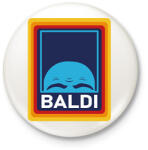 printfashion Baldi - Márkaparódia - Kitűző, hűtőmágnes - Fehér (8260819)