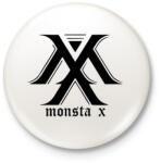 printfashion monsta x - Kitűző, hűtőmágnes - Fehér (3560105)