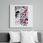 printfashion 70' S STYLE - Vászonkép - Fehér (6621690)