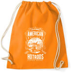 printfashion Amerikai Hotrod - Sportzsák, Tornazsák - Narancssárga (142119)
