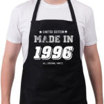 printfashion 1996 - Kötény - Fekete (4936956)