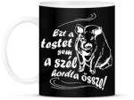 printfashion ezt az testet-malac2 - Bögre - Fekete (14239138)