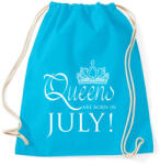 printfashion Július - Sportzsák, Tornazsák - Surf blue (269897)