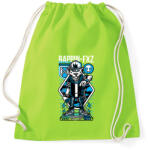 printfashion Rappin - Sportzsák, Tornazsák - Limezöld (398105)