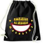 printfashion Megmentem a mosolyt - Sportzsák, Tornazsák - Fekete (10347982)