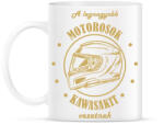 printfashion A legnagyobb motorosok - Kawasaki - Bögre - Fehér (7204848)