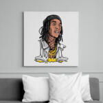 printfashion Lil Uzi - Vászonkép - Fehér (6631936)