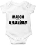 printfashion Imádom a feleségem - autó - Baba Body - Fehér (13777457)