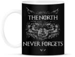 printfashion Észak nem felejt - Bögre - Fekete (1207376)