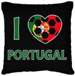 printfashion I love Portugal - Párnahuzat, Díszpárnahuzat - Fekete (10789509)