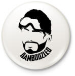 printfashion Bamboozled Apex - Kitűző, hűtőmágnes - Fehér (3083328)