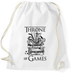 printfashion Throne of Games - Sportzsák, Tornazsák - Fehér (777219)