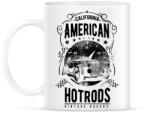 printfashion Amerikai Hotrods - Bögre - Fehér (788112)