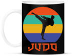 printfashion Judo - Harcművészet - Bögre - Fekete (7569986)
