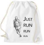 printfashion Just run - Sportzsák, Tornazsák - Fehér (6294162)