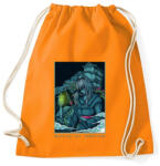 printfashion Várom a holnapot - Sportzsák, Tornazsák - Narancssárga (103566)