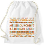 printfashion Messziről könnyű - Omaha - Sportzsák, Tornazsák - Fehér (7603449)