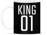 printfashion KING 01 - Bögre - Fekete (10788003)