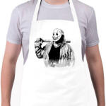 printfashion Horror cirkusz - Kötény - Fehér (4903814)