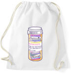 printfashion Könyv gyógyszer - Sportzsák, Tornazsák - Fehér (15704505)