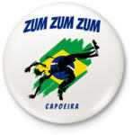 printfashion ZUM ZUM ZUM - Kitűző, hűtőmágnes - Fehér (9468435)