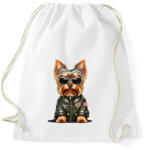 printfashion yorkie - Sportzsák, Tornazsák - Fehér (15215805)