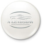 printfashion A lexusom nélkül - Kitűző, hűtőmágnes - Fehér (6127802)