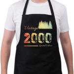 printfashion 2000 - Kötény - Fekete (12624024)