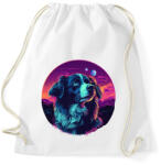 printfashion Galaxy Border Collie - Sportzsák, Tornazsák - Fehér (16700963)