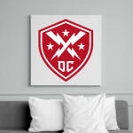 printfashion Def club - Vászonkép - Fehér (6630421)