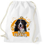 printfashion Berni pásztor firka - Sportzsák, Tornazsák - Fehér (11849881)