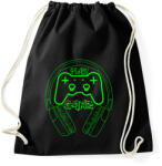 printfashion play game - Sportzsák, Tornazsák - Fekete (5318647)