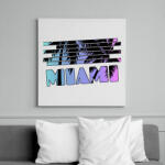 printfashion Miami - Vászonkép - Fehér (6635285)