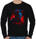 printfashion Devil design - Férfi pulóver - Fekete (12149507)