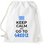 printfashion UTAZZ GÖRÖGORSZÁGBA - Sportzsák, Tornazsák - Fehér (11601744)