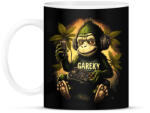 printfashion Gamer monkey - Bögre - Fekete (12419225)