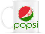 printfashion Üdítő magyar Popsi - Bögre - Fehér (791094)