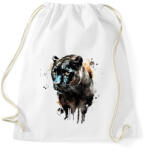 printfashion párduc - Sportzsák, Tornazsák - Fehér (16164580)