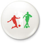 printfashion Magyar csapat - Kitűző, hűtőmágnes - Fehér (16142911)