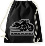printfashion Yamaha Dragstar motor - Sportzsák, Tornazsák - Fekete (15563895)